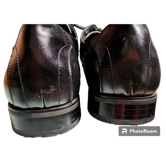 Stacy Adams Leather Oxford Wingtip Black/White Size 11.5 Pachuco main image 8